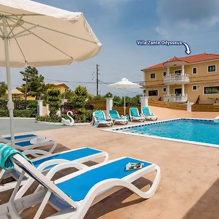 Zante View Athina Villa Plános